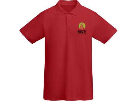 Polo de manga corta para hombre algodón orgánico de 210 g/m² Prince