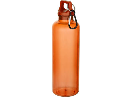 Bidón de 750 ml de plástico reciclado con certificado RCS y mosquetón Oregon