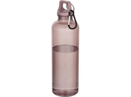 Bidón de 750 ml de plástico reciclado con certificado RCS y mosquetón Oregon