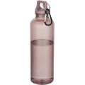 Bidón de 750 ml de plástico reciclado con certificado RCS y mosquetón Oregon