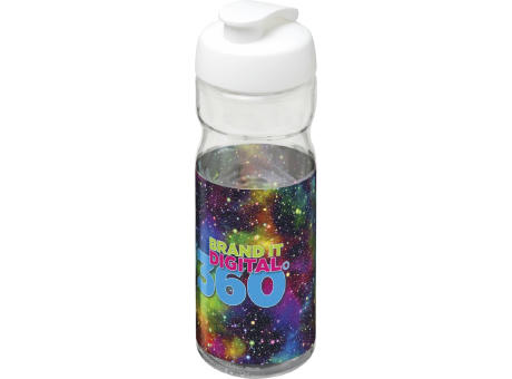 Bidón deportivo de 650 ml con tapa Flip H2O Active® Base Tritan™