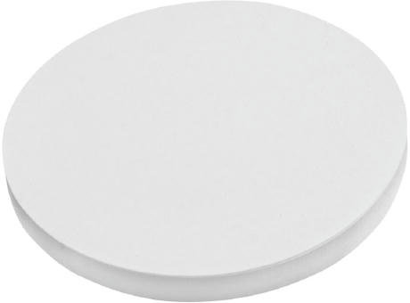 Libreta con notas adhesivas de material reciclado en forma de círculo Sticky-Mate®