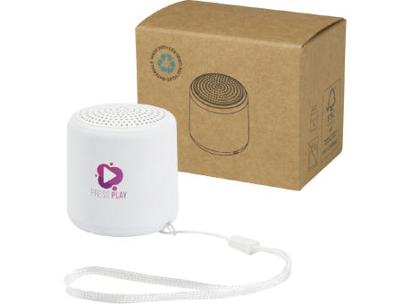 Altavoz inalámbrico Bluetooth® de plástico reciclado de 3 W Velkis