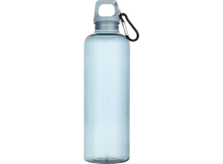 Bidón de 750 ml de plástico reciclado con certificado RCS y mosquetón Oregon
