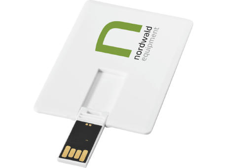 Memoria USB diseño tarjeta de 2 GB Slim