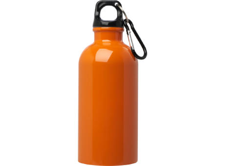 Bidón de 400 ml de acero inoxidable con certificado RCS con mosquetón Oregon