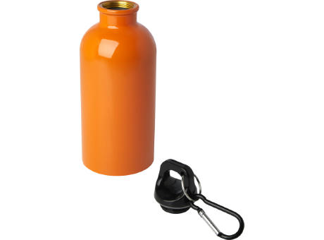 Bidón de 400 ml de acero inoxidable con certificado RCS con mosquetón Oregon