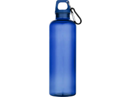 Bidón de 750 ml de plástico reciclado con certificado RCS y mosquetón Oregon