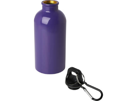 Bidón de 400 ml de acero inoxidable con certificado RCS con mosquetón Oregon