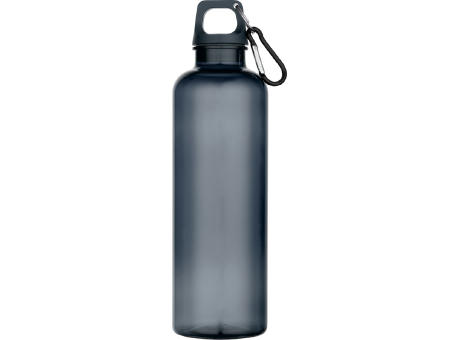 Bidón de 750 ml de plástico reciclado con certificado RCS y mosquetón Oregon