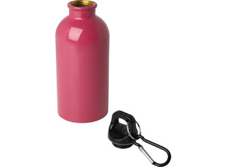 Bidón de 400 ml de acero inoxidable con certificado RCS con mosquetón Oregon