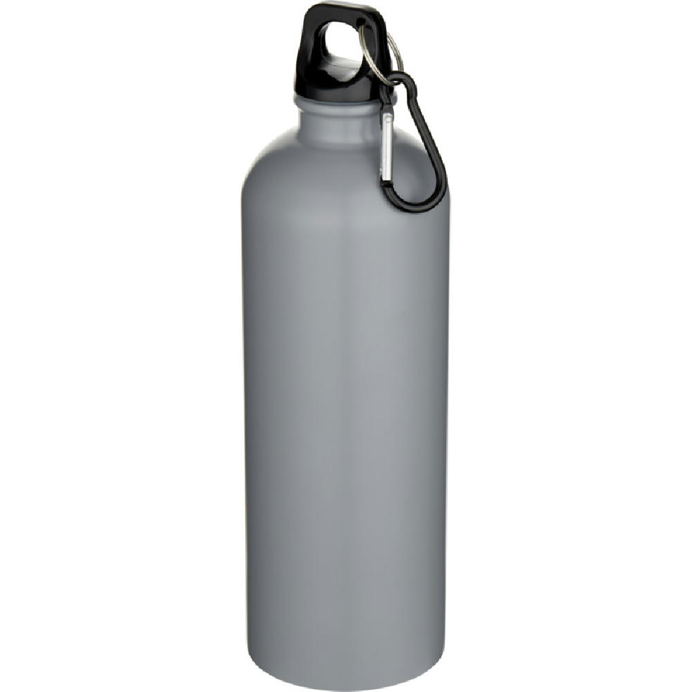 Botella de 750 ml de acero inoxidable mate reciclado con certificado RCS con mosquetón Oregon