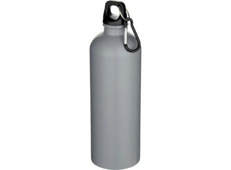 Botella de 750 ml de acero inoxidable mate reciclado con certificado RCS con mosquetón Oregon