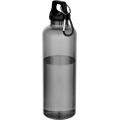 Bidón de 750 ml de plástico reciclado con certificado RCS y mosquetón Oregon
