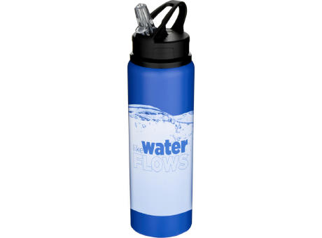 Botella de 800 ml de acero inoxidable reciclado con certificado RCS de una sola pared Fitz