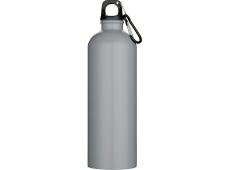Botella de 750 ml de acero inoxidable mate reciclado con certificado RCS con mosquetón Oregon