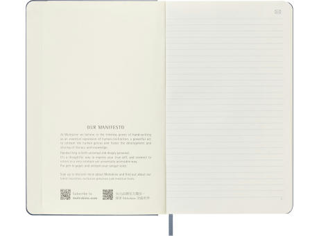 Libreta smart grande rayada Moleskine