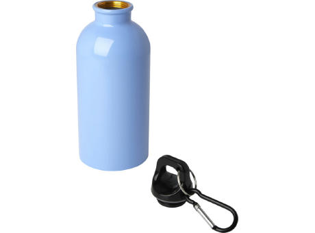 Bidón de 400 ml de acero inoxidable con certificado RCS con mosquetón Oregon