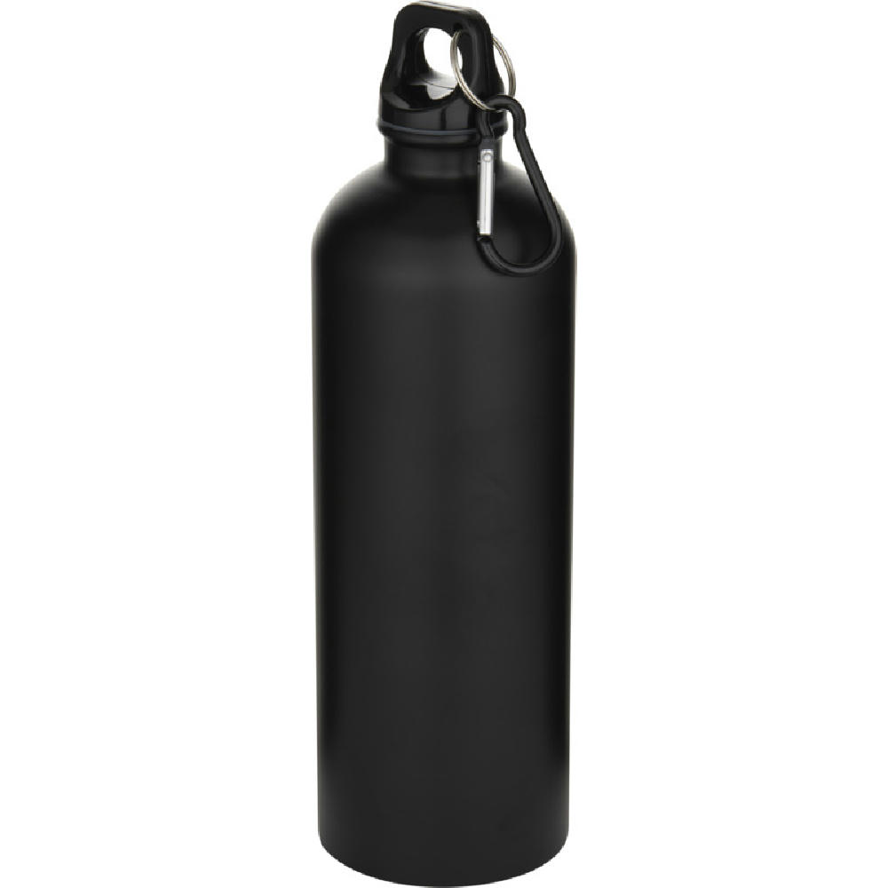 Botella de 750 ml de acero inoxidable mate reciclado con certificado RCS con mosquetón Oregon