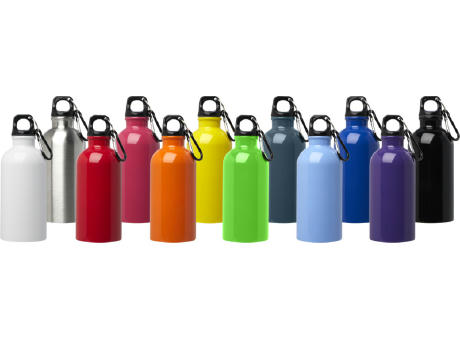 Bidón de 400 ml de acero inoxidable con certificado RCS con mosquetón Oregon