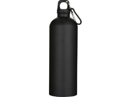 Botella de 750 ml de acero inoxidable mate reciclado con certificado RCS con mosquetón Oregon