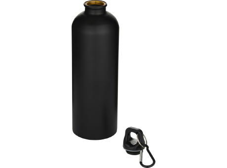Botella de 750 ml de acero inoxidable mate reciclado con certificado RCS con mosquetón Oregon