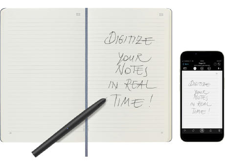 Libreta smart grande rayada Moleskine