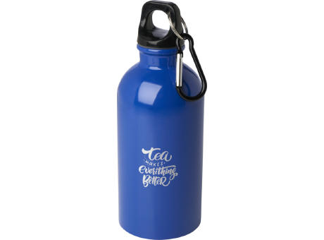 Bidón de 400 ml de acero inoxidable con certificado RCS con mosquetón Oregon