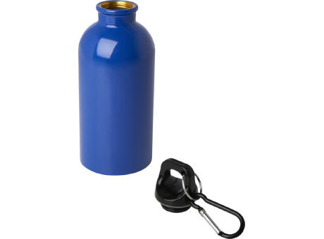 Bidón de 400 ml de acero inoxidable con certificado RCS con mosquetón Oregon