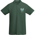 Polo de manga corta para hombre algodón orgánico de 210 g/m² Prince