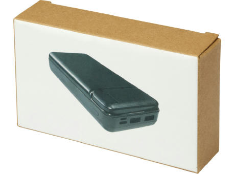 Batería externa de plástico reciclado de 20 000 mAh Loop 
