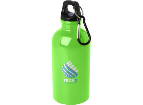 Bidón de 400 ml de acero inoxidable con certificado RCS con mosquetón Oregon