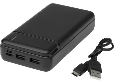 Batería externa de plástico reciclado de 20 000 mAh Loop 