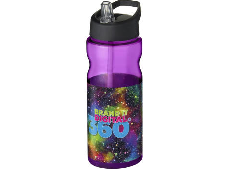 Bidón deportivo con tapa con boquilla de 650 ml H2O Active® Base 