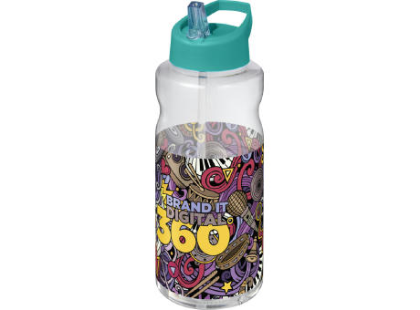 Bidón deportivo con tapa con boquilla de 1 litro H2O Active® Big Base
