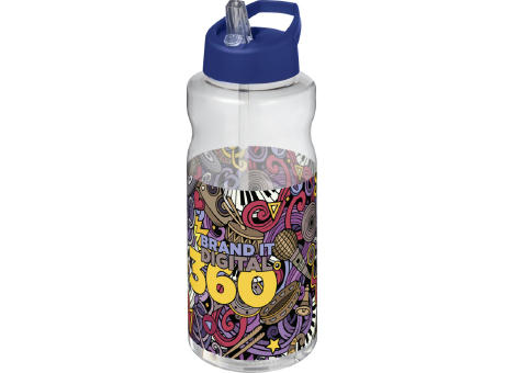 Bidón deportivo con tapa con boquilla de 1 litro H2O Active® Big Base