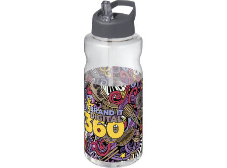 Bidón deportivo con tapa con boquilla de 1 litro H2O Active® Big Base