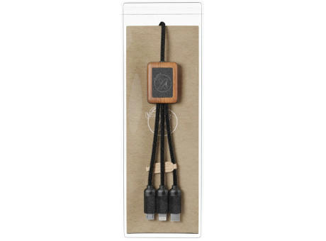 Cable de bambú 3 en 1 