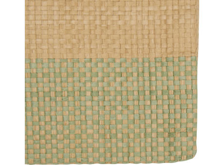 Neceser con cremallera de papel de paja Rhythm, 3 litros