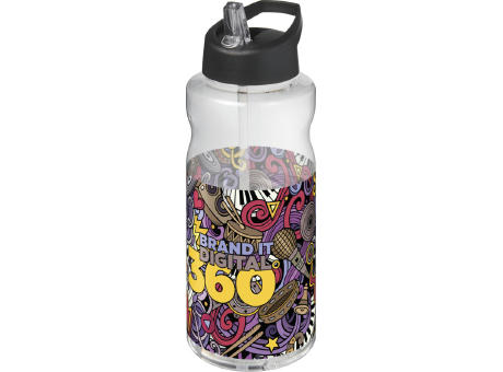 Bidón deportivo con tapa con boquilla de 1 litro H2O Active® Big Base