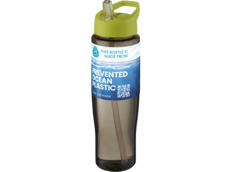 Bidón deportivo de 700 ml con tapa con boquilla H2O Active® Eco Tempo