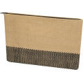 Neceser con cremallera de papel de paja Rhythm, 3 litros