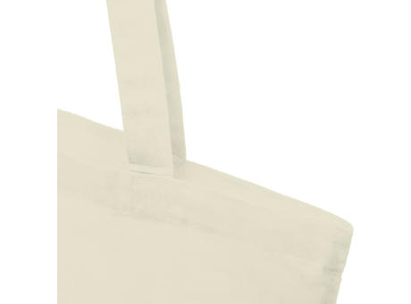 Bolsa Tote de algodón reciclado GRS de 140 g/m2 de 7 L Madras