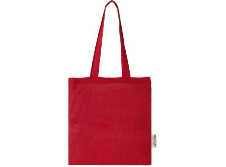 Bolsa Tote de algodón reciclado GRS de 140 g/m2 de 7 L Madras