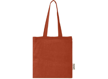 Bolsa Tote de algodón reciclado GRS de 140 g/m2 de 7 L Madras