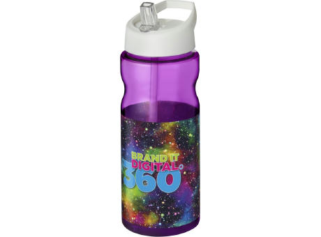 Bidón deportivo con tapa con boquilla de 650 ml H2O Active® Base 