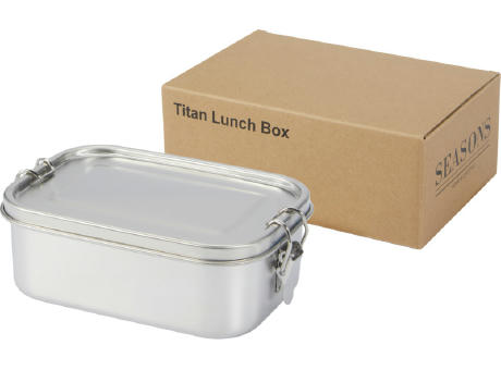 Fiambrera de 750 ml en acero inoxidable reciclado Titan