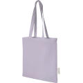 Bolsa Tote de algodón reciclado GRS de 140 g/m2 de 7 L Madras