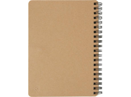 Libreta de papel reciclado con bolígrafo Priestly