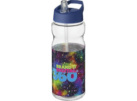 Bidón deportivo con tapa con boquilla de 650 ml H2O Active® Base 